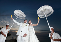 pengulangan janji nikah di bali